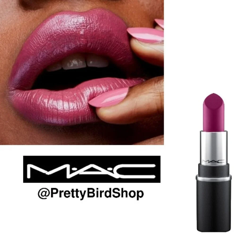 MAC CRAVING Lipstick mini Amplified new ultra rare discontinued retired shade